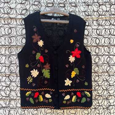 Vintage 90s Holiday Editions Fall Floral Harvest A