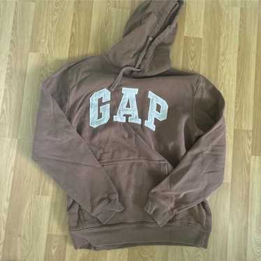 Gap brown and crème hoodie