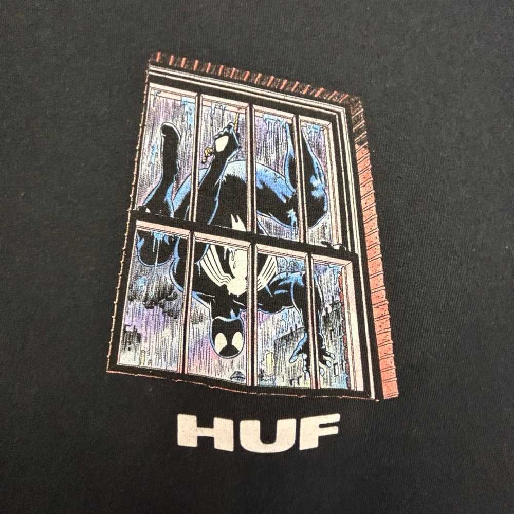 Marvel x HUF Collab Spiderman Venom T-Shirt No Fl… - image 1