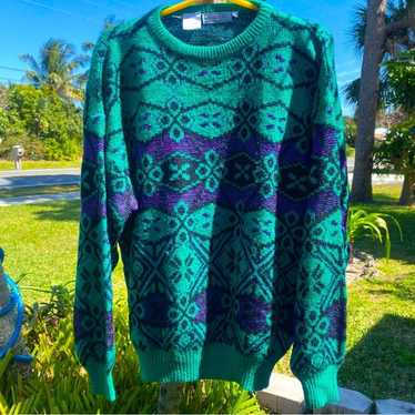 Vtg 90s Sweater XL