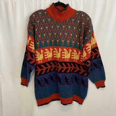 Vintage Michael Carrie Chicken sweater