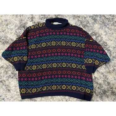 stefano world wide vintage abstract sweater one si