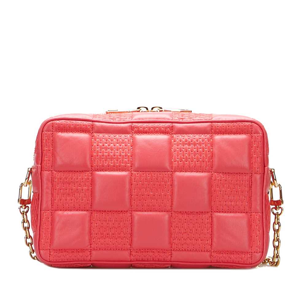 Pink Louis Vuitton Damier Troca PM Satchel - image 3