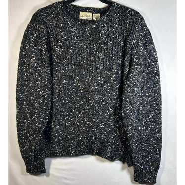 Vintage Blake by Devon Black Crew neck Sweater Wom