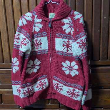 トップス TAIN DOUBLE PUSH COWICHAN KNIT JACKET TAIN DOUBLE PUSH COWICHAN KNIT JACKET