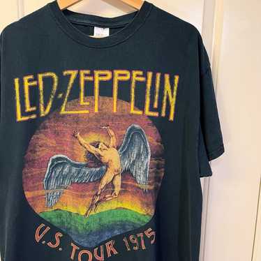 2010s Led Zeppelin Retro Reprint Band Tee