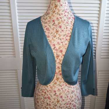 Vintage Ann Taylor silk bolero