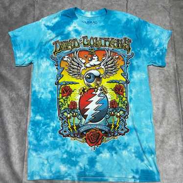 Tie dye Dead and company summer tour shirt