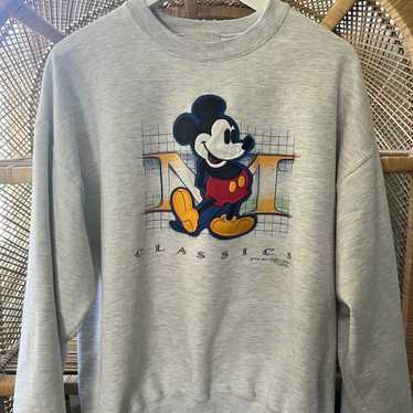 Vintage Mickey Mouse Genus Sweatshirt Walt Disney 