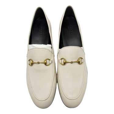 Gucci Brixton leather flats