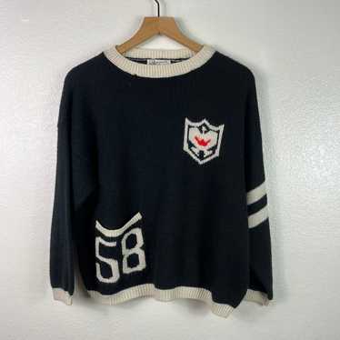 Vintage 80s boxy knitted - Gem