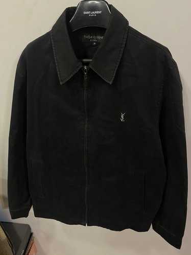 Vintage × Yves Saint Laurent Black YSL Jacket Cott