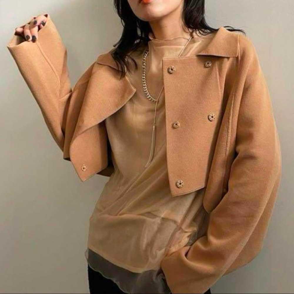 AMERI JACKET LIKE SHORT KNIT - image 3