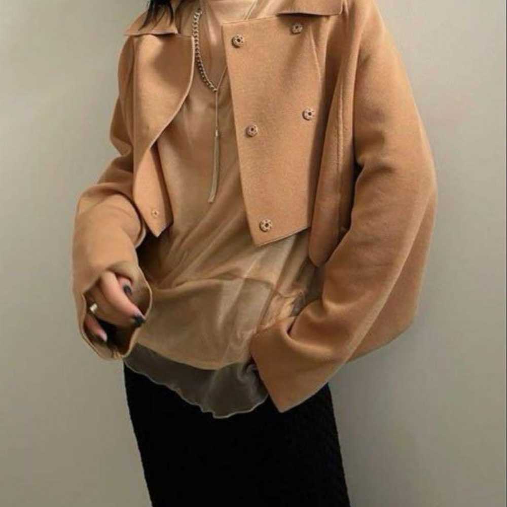 AMERI JACKET LIKE SHORT KNIT - image 4