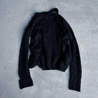 【Paris archive】90s sullen Black Knit Martin margiela 00s archive - Gem