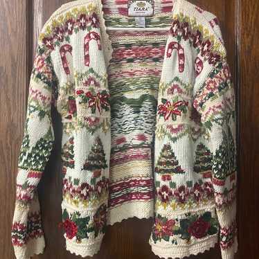 Tiara Vintage Ugly Christmas Sweater