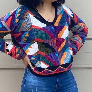 peruvian connection vintage sweater