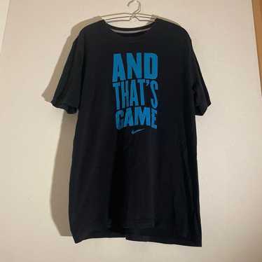 NIKE T-shirt in black and blue