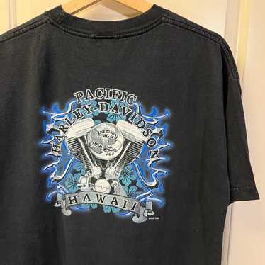 1998 Hawaii Pacific Harley Davidson Tee