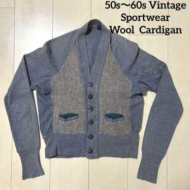 Vintage 60s sportswear cardigan - Gem