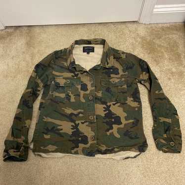 Sanctuary Camo Shirt Jacket