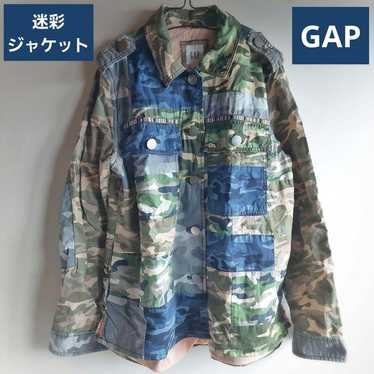 GAP Military Jacket Camouflage Camouflage