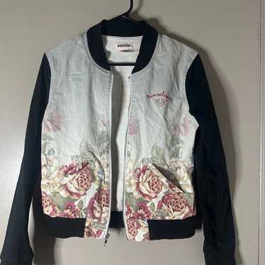 True Religion floral jacket