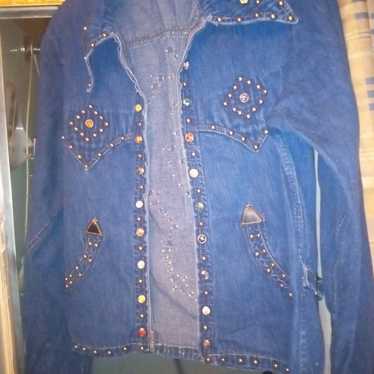 Vintage blue jean jacket