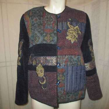 vintage Julia Kim patchwork Jacket