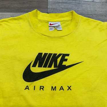 Vintage 90s Nike Air Max Brand Logo Swoosh Bright 