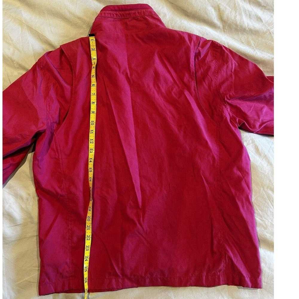 Vtg Antigua for Women Pink Windbreaker Jacket Gol… - image 4