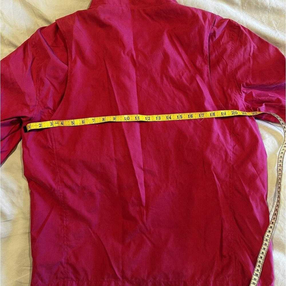 Vtg Antigua for Women Pink Windbreaker Jacket Gol… - image 5