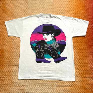 Vintage 1990s Western style graphic tee XL