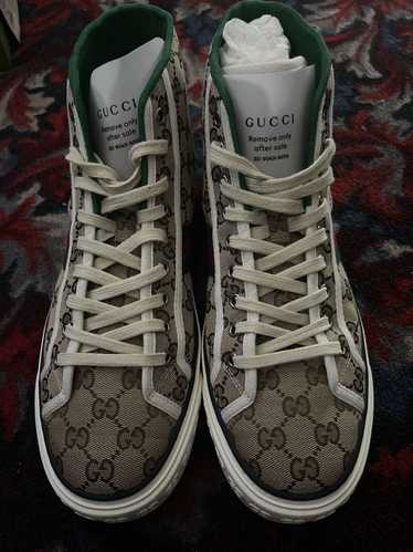 Gucci Gorgeous! Gucci Tennis 1977 High Top Canvas 