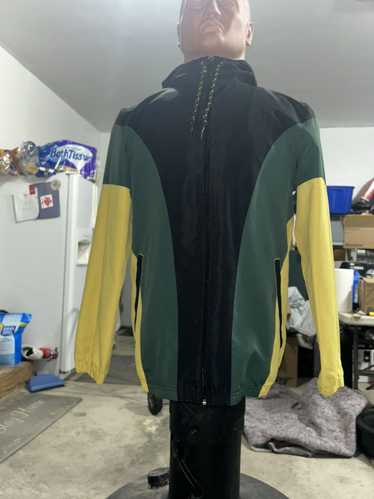 Empyre black, yellow and green wind breaker