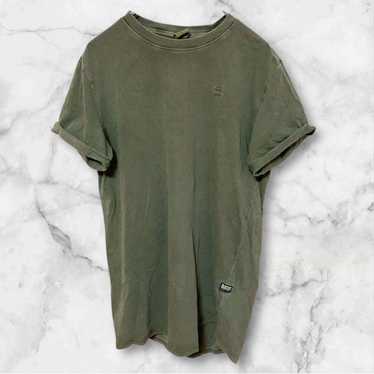 G-Star Raw Short Sleeve T-Shirt Khaki S One Point 