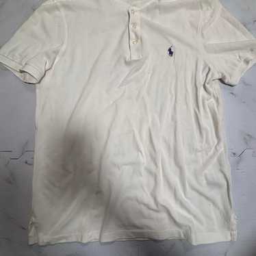 Polo Ralph Lauren White Polo Shirt