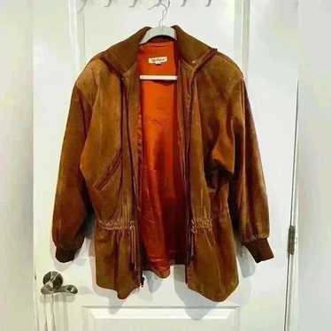 Ann Taylor Leather Jacket Size XS