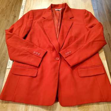 100% Virgin Wool Pendleton Red Blazer Vintage