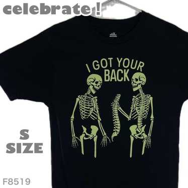 t-shirt skeleton print - Gem