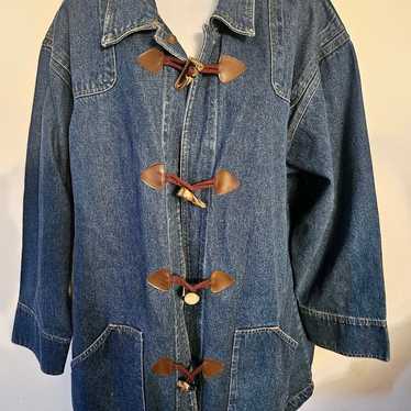 Vintage Original Ty Wear Denim Jacket Toggle 2X