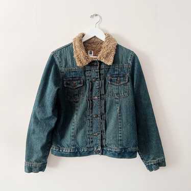 Denim Sherpa Jacket