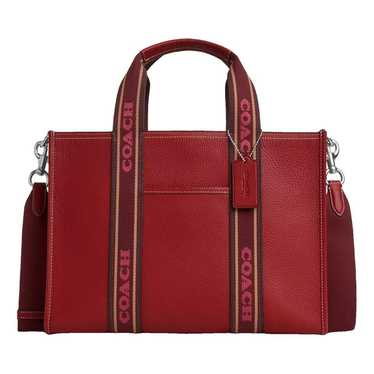 Coach Leather tote