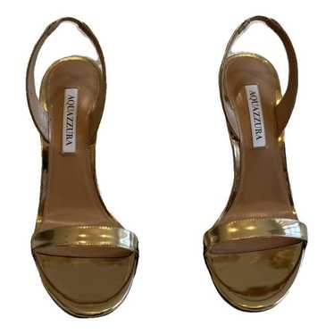 Aquazzura Patent leather sandal