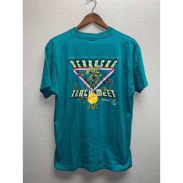 Fruit Of The Loom Vintage Nebraska State Shirt Tra