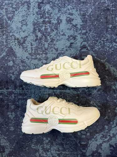 Gucci Gucci Rhyton leather sneaker ‘logo’