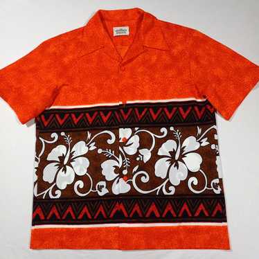 50s vintage MALIHINI アロハ　ビンテージ VINTAGE ALOHA SHIRT BRANDS - 