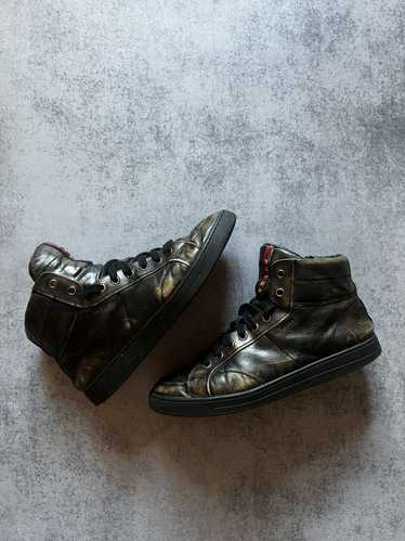 Prada × Vintage Vintage Prada Leather Sneakers