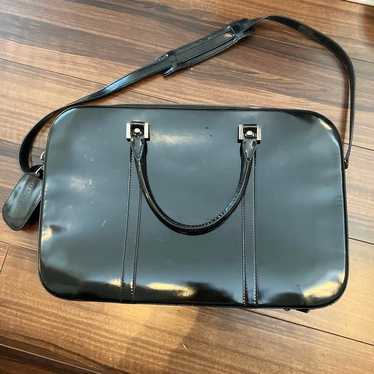 GUCCI Glossy Business Bag Black