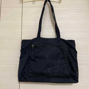 PRADA Black Nylon Tote Bag